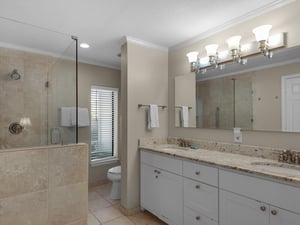 Large Primary Bathroom with Walkin Shower