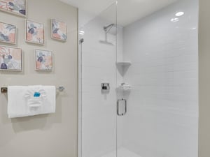 Shower in Loft Bathroom