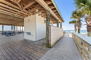 Bathrooms and a Pavillion