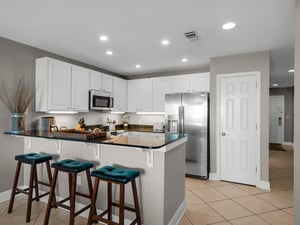 Kitchen with Bar Seating