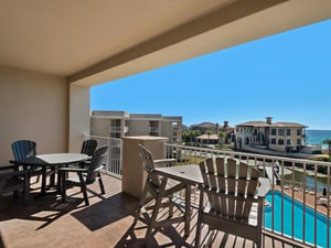 Private Balcony off Master and Living Area