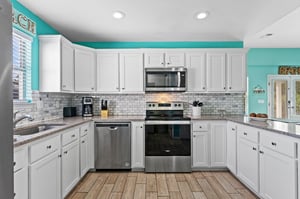 Kitchen with Stainless Appliances