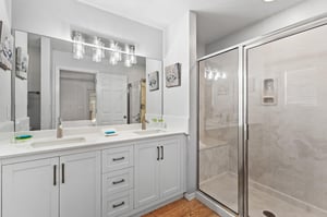 Primary Bathroom with Walk in Shower