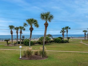 View of the gulf from 2nd level balcony