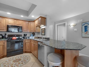 Kitchen with Bar Seating