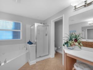 Primary Bathroom with Sitting Area