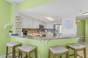 Kitchen with Bar Seating