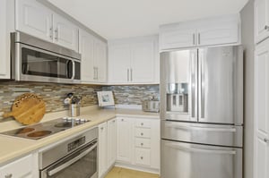 Kitchen with Stainless Steel Appliances