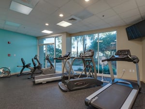 Spacious Fitness Room