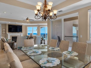 Dining Area with Gulf Views