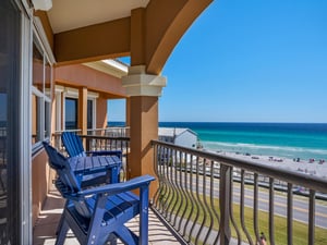 Balcony Seating off Kitchen