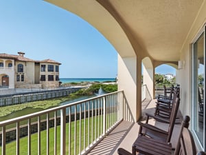 Large balcony private balcony