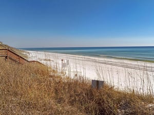 Gorgeous beach area