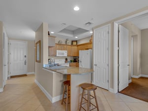 Kitchen with Bar Seating