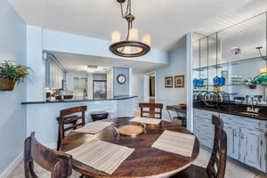 Dining Area with Bar Seating