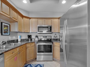 Kitchen with Stainless Steel Appliances