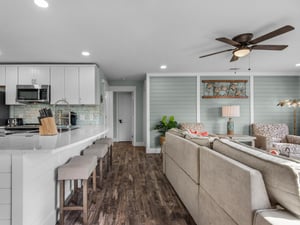 Kitchen with Breakfast Bar Seating