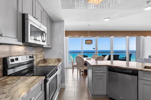 View from Kitchen into Dining Room