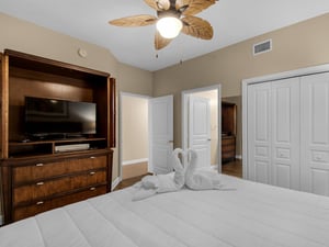 Primary bedroom with en suite bathroom