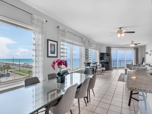 Open Floor Plan with Gorgeous Gulf Views