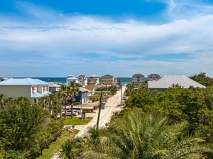 View of the Gulf from 4th Floor Balcony