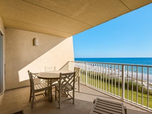 Private Balcony with Plenty of Seating