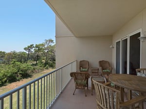 Balcony with Plenty of Seating for Relaxing and Enjoying Meals