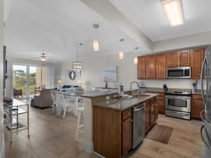 Kitchen and Living Area