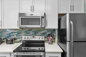 Kitchen with Stainless Appliances