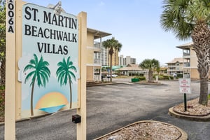 Entrance to St. Martin Beachwalk Villas