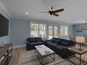 Living Room Looking Out to Pool