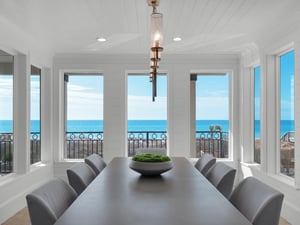 Dining Area on 2nd Floor with Breath Taking Views