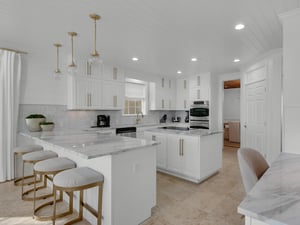 Kitchen on 2nd Floor with Bar Seating