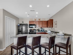 Kitchen with Bar Seating