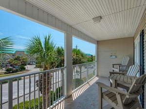 Private Balcony off Living and Dining Areas