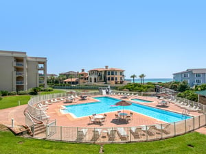 Pool and Gulf views