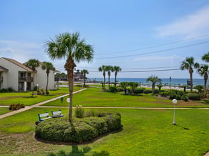 Gulf Views from Second Floor Balcony