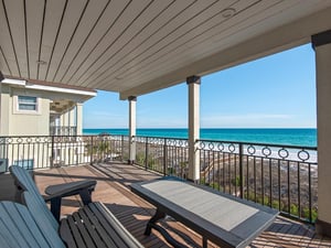 Private Balcony on 3rd Floor off Primary Bedroom