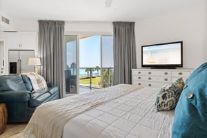 Primary Bedroom 2 with Great Gulf View and Access to Private Balcony