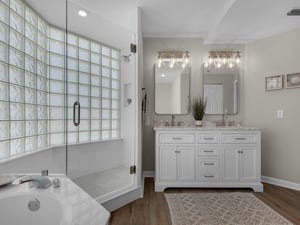 Second Primary Bathroom with Double Vanity