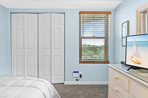 Guest Bedroom with a Downtown Destin View