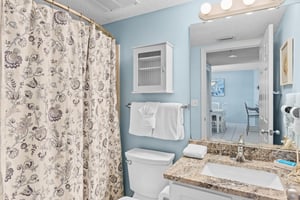 Guest Bathroom with tub