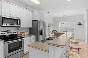 Kitchen with Stainless Appliances