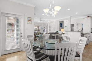 Dining Area into Kitchen