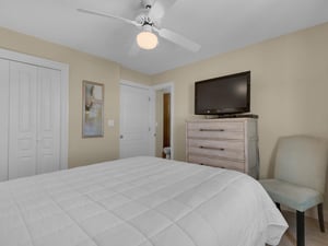 Bedroom 2 with Private Entrance to Hall Bath