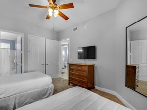 Bedroom 2 with Flat Screen TV