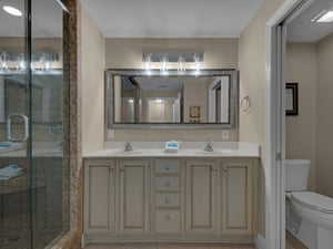 Primary Bathroom with Double Vanity