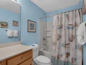 Primary Bathroom with Tub Shower Combo