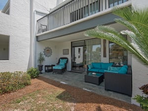 Private patio off living area