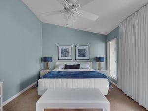 2nd floor Primary bedroom with king bed